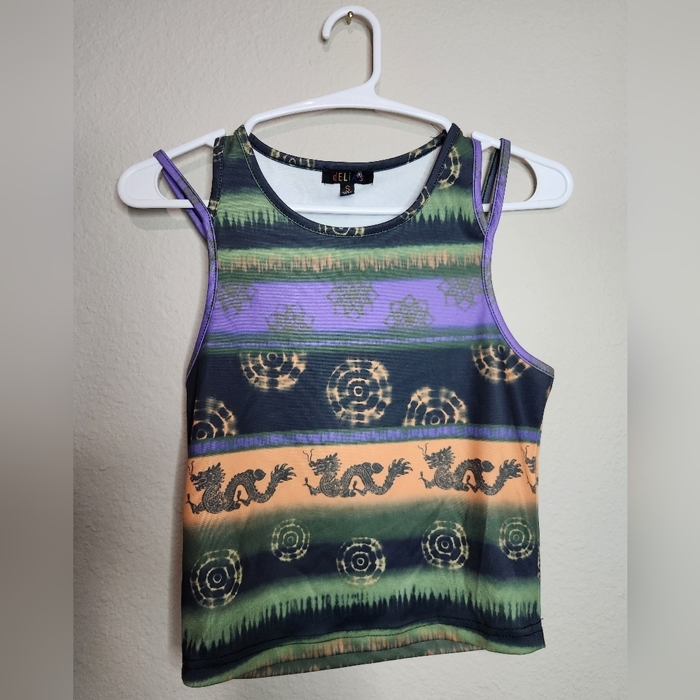 Delias Dolls Kill Tank Top Size Small